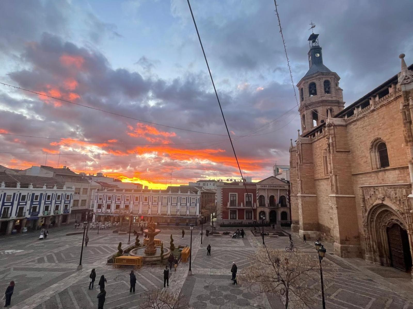 Blanco Y Anil Plaza Valdepeñas Exterior foto
